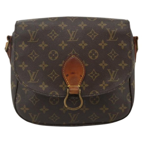 LOUIS VUITTON Monogram Saint Cloud GM Shoulder Bag M51242 LV Auth 171230