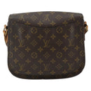 LOUIS VUITTON Monogram Saint Cloud GM Shoulder Bag M51242 LV Auth 171230-2