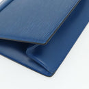 LOUIS VUITTON Epi Trousse Crete Pouch Blue M48405 LV Auth 171231-14