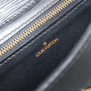 LOUIS VUITTON Epi Montaigne 23 Clutch Bag Black M52662 LV Auth 171232-18