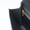 LOUIS VUITTON Epi Montaigne 23 Clutch Bag Black M52662 LV Auth 171232-20