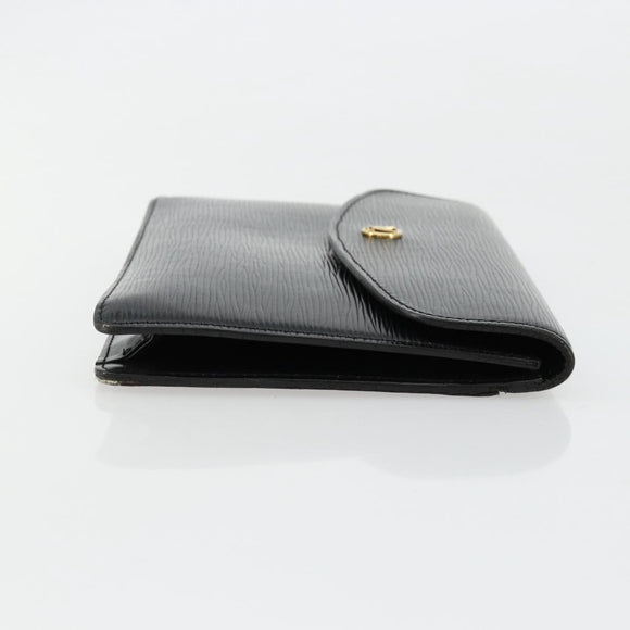 LOUIS VUITTON Epi Montaigne 23 Clutch Bag Black M52662 LV Auth 171232