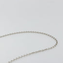 Christian Dior Chain Shoulder Bag Patent Leather Beige Silver Auth 171233-8