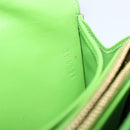 LOUIS VUITTON Vernis Portefeiulle Sarah Wallet Vert Tonic M93635 LV Auth 171237A-11