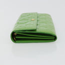 LOUIS VUITTON Vernis Portefeiulle Sarah Wallet Vert Tonic M93635 LV Auth 171237A-4