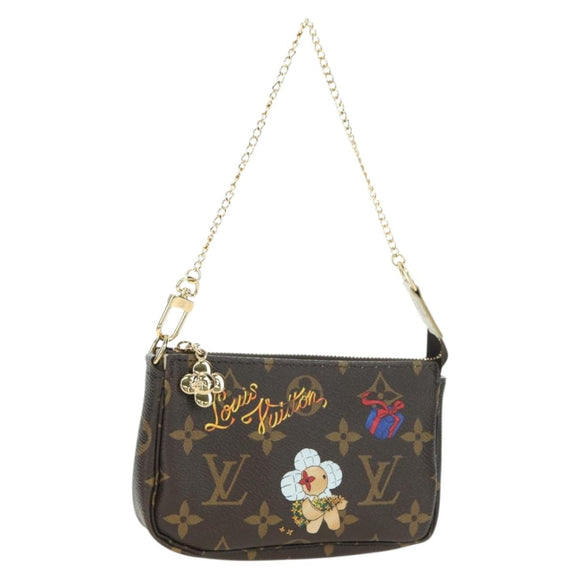 LOUIS VUITTON Vivienne Mini Pochette Accessoires Pouch M15328 LV Auth 171238SAM