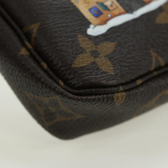 LOUIS VUITTON Vivienne Mini Pochette Accessoires Pouch M15328 LV Auth 171238SAM