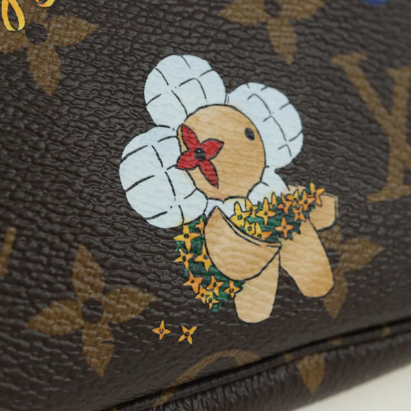LOUIS VUITTON Vivienne Mini Pochette Accessoires Pouch M15328 LV Auth 171238SAM