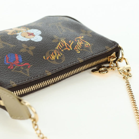 LOUIS VUITTON Vivienne Mini Pochette Accessoires Pouch M15328 LV Auth 171238SAM