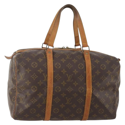 LOUIS VUITTON Monogram Sac Souple 35 Boston Bag M41626 LV Auth 171242