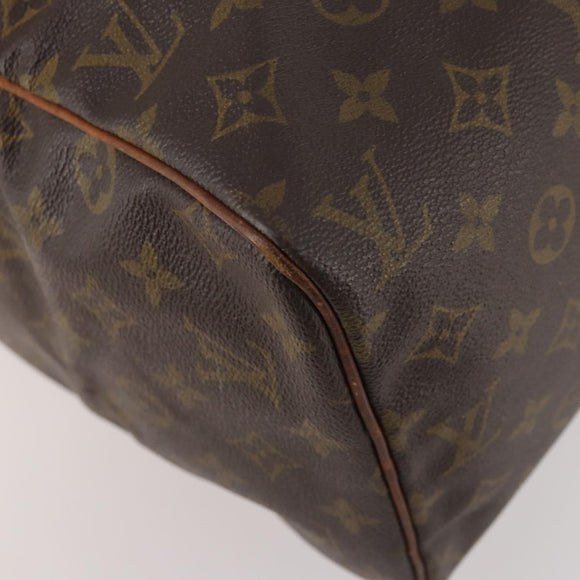 LOUIS VUITTON Monogram Sac Souple 35 Boston Bag M41626 LV Auth 171242
