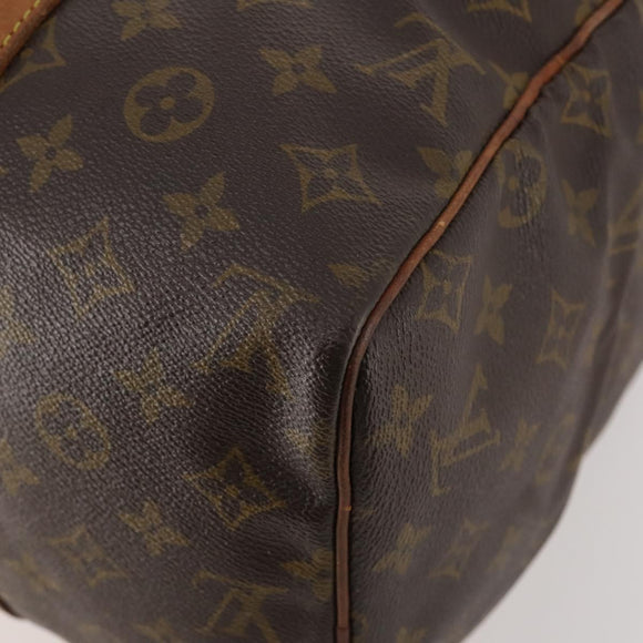 LOUIS VUITTON Monogram Sac Souple 35 Boston Bag M41626 LV Auth 171242