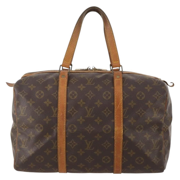 LOUIS VUITTON Monogram Sac Souple 35 Boston Bag M41626 LV Auth 171242