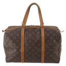 LOUIS VUITTON Monogram Sac Souple 35 Boston Bag M41626 LV Auth 171242-2