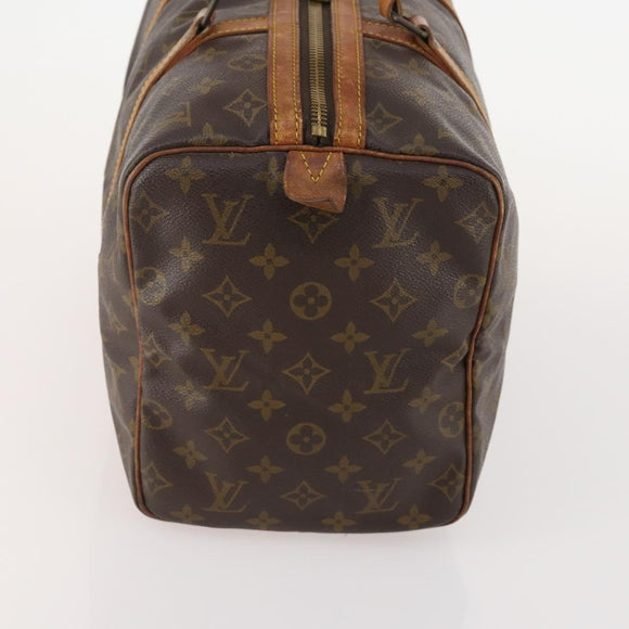 LOUIS VUITTON Monogram Sac Souple 35 Boston Bag M41626 LV Auth 171242