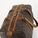 LOUIS VUITTON Monogram Sac Souple 35 Boston Bag M41626 LV Auth 171242-6
