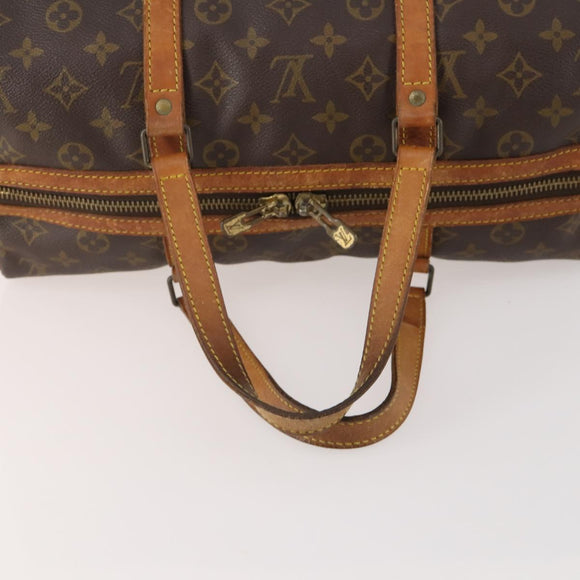 LOUIS VUITTON Monogram Sac Souple 35 Boston Bag M41626 LV Auth 171242