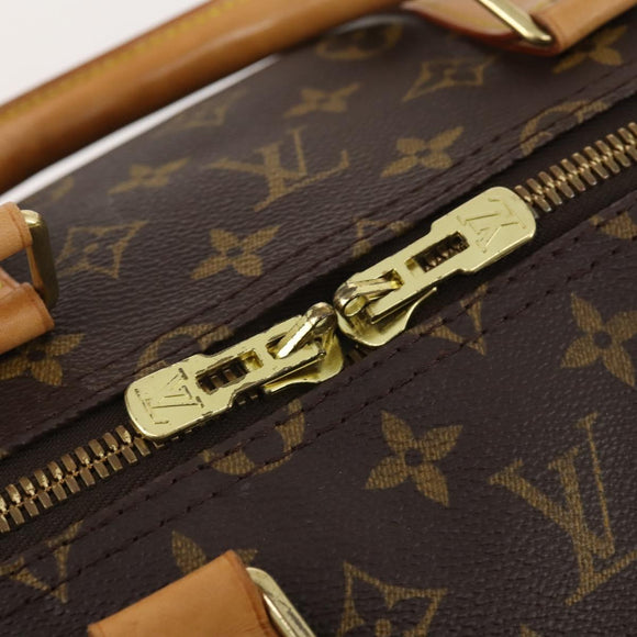 LOUIS VUITTON Monogram Keepall 55 Boston Tas M41424 LV Auth 171243A