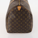 LOUIS VUITTON Monogram Keepall 55 Boston Tas M41424 LV Auth 171243A-3