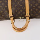 LOUIS VUITTON Monogram Keepall 55 Boston Tas M41424 LV Auth 171243A-7