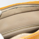 LOUIS VUITTON Monogram Vernis Houston Hand Bag Beige M91004 LV Auth 171247-15