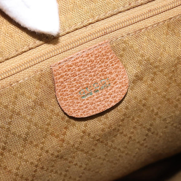 GUCCI Bamboo Backpack Suede Brown Gold 003 2058 0016 Auth 171248