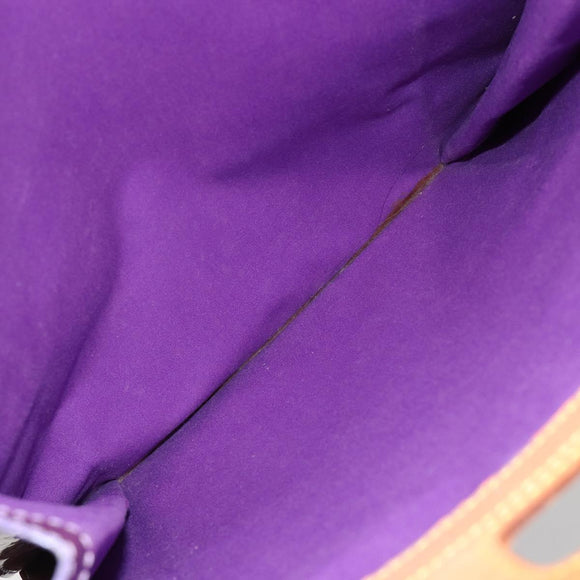 LOUIS VUITTON Monogram Vernis Stanton Tote Bag Purple Viole M91079 Auth 171249