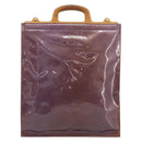 LOUIS VUITTON Monogram Vernis Stanton Tote Bag Purple Viole M91079 Auth 171249-13