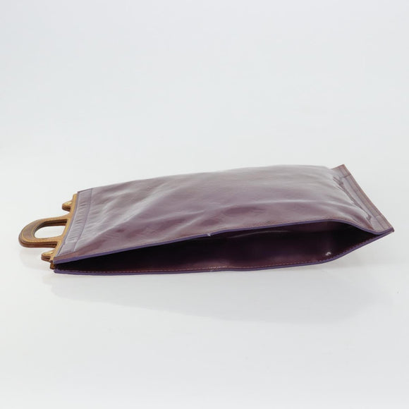 LOUIS VUITTON Monogram Vernis Stanton Tote Bag Purple Viole M91079 Auth 171249