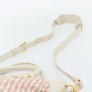 LOUIS VUITTON Mini Lin Marina GM Tas Croisette 2way Roze M95493 LV Auth 171252V-14
