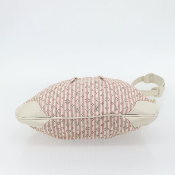 LOUIS VUITTON Mini Lin Marina GM Tas Croisette 2way Roze M95493 LV Auth 171252V