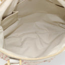 LOUIS VUITTON Mini Lin Marina GM Tas Croisette 2way Roze M95493 LV Auth 171252V-11