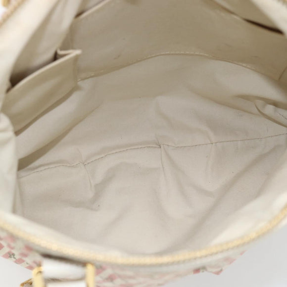 LOUIS VUITTON Mini Lin Marina GM Tas Croisette 2way Roze M95493 LV Auth 171252V