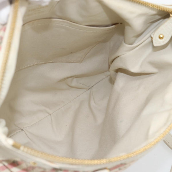 LOUIS VUITTON Mini Lin Marina GM Tas Croisette 2way Roze M95493 LV Auth 171252V