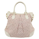 LOUIS VUITTON Mini Lin Marina GM Tas Croisette 2way Roze M95493 LV Auth 171252V-13