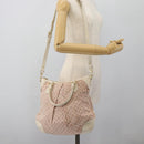 LOUIS VUITTON Mini Lin Marina GM Tas Croisette 2way Roze M95493 LV Auth 171252V-23