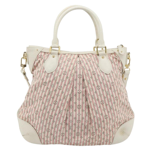 LOUIS VUITTON Mini Lin Marina GM Tas Croisette 2way Roze M95493 LV Auth 171252V