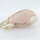 LOUIS VUITTON Mini Lin Marina GM Tas Croisette 2way Roze M95493 LV Auth 171252V-3