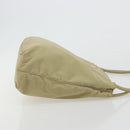PRADA Tote Bag Nylon Khaki Silver Auth 171253A-4