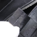 CELINE Hand Bag Leather 2way Black Gold Auth 171255A-24