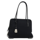 PRADA Sports Tote Bag Nylon Black Silver Auth 171258-1