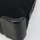 PRADA Sports Tote Bag Nylon Black Silver Auth 171258-10
