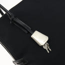PRADA Sports Tote Bag Nylon Black Silver Auth 171258-16