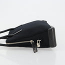 PRADA Sports Tote Bag Nylon Black Silver Auth 171258-5