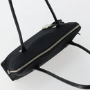 PRADA Sports Tote Bag Nylon Black Silver Auth 171258-6