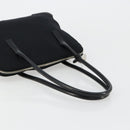 PRADA Sports Tote Bag Nylon Black Silver Auth 171258-7