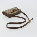 GUCCI GG Supreme Web Sherry Line Tas PVC Beige Goud 116 02 089 Auth 171261-7