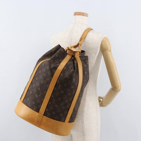 LOUIS VUITTON Monogram Randonnee GM Shoulder Bag M42244 LV Auth 171263A