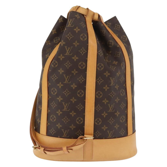 LOUIS VUITTON Monogram Randonnee GM Shoulder Bag M42244 LV Auth 171263A