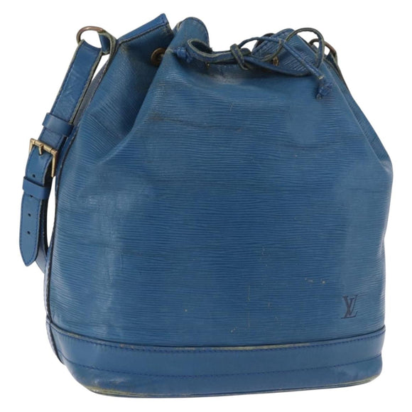 LOUIS VUITTON Epi Noe Schoudertas Toledo Blue M44005 LV Auth 171264